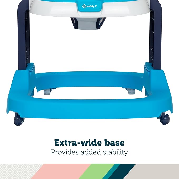 Safety 1st Ready, Set, Walk! DX Developmental Walker, Grey Geo