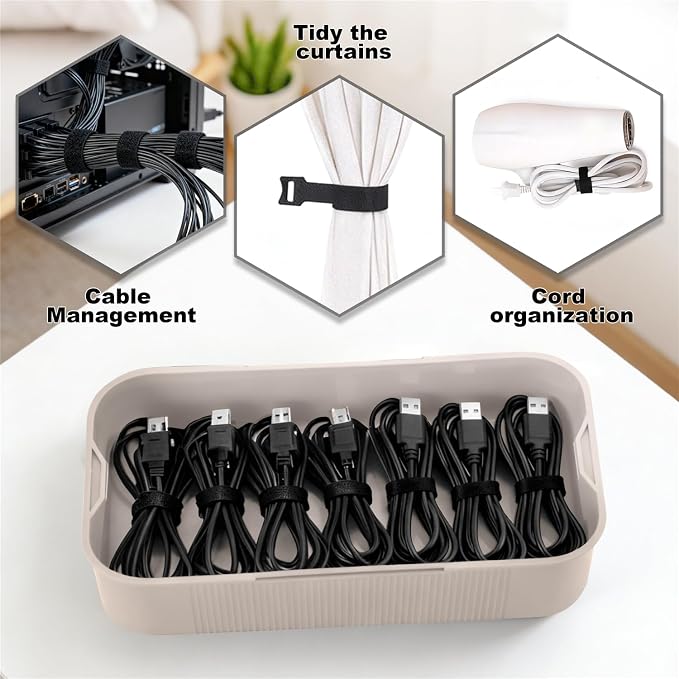 Medicine Lock Box, Small Lock Box with Code, for Secure Storage of Medications, Snacks, Electronics，Cash, Office Files & Travel Essentials and more, Includes Cable Tie