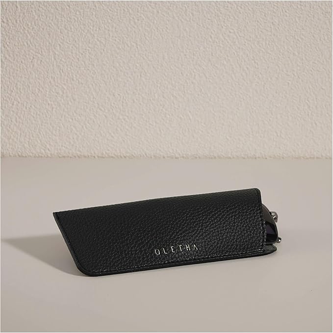 OLETHA Aesthetic Soft Glasses Case, Slip-in Design
