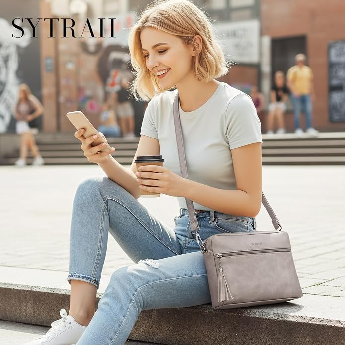 Anti-Theft Crossbody Purse for Women Travel Shoulder Bag