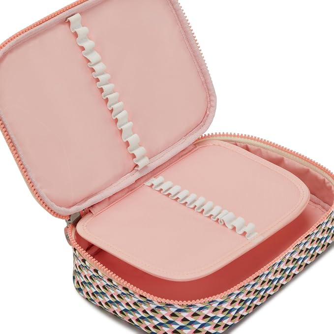 Kipling 100 Pens Printed Case Girly Geo