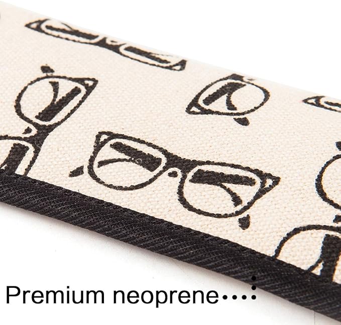 TRIUMPH VISION 3 Pack Reading Glasses Pouch Soft Case Eyeglass Sleeve Slim | Alternative to Bulky Case in bag, Lightweight Lined Padded Protect Optical lens Slip in, Cute Pattern Portable for Daily Use