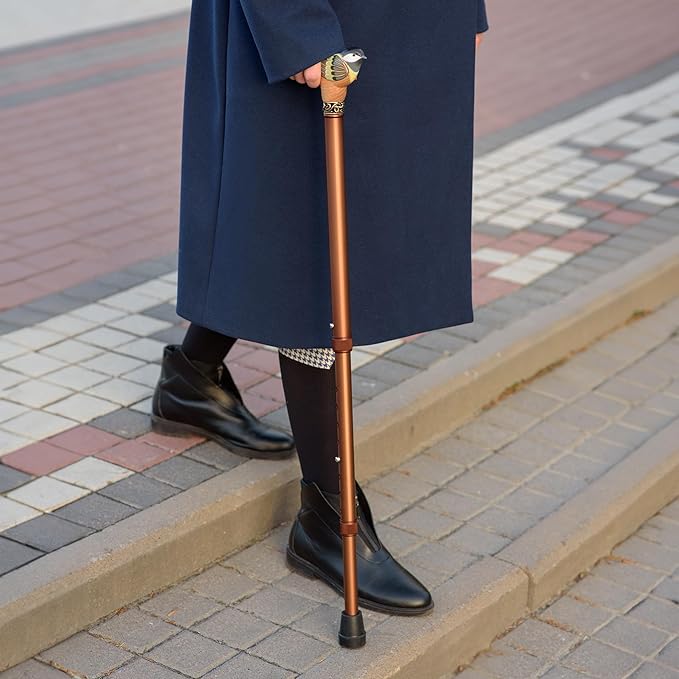 Asterom Walking Cane for Women - Handmade, Adjustable, Stylish - Cool Canes for Seniors Women, Fashionable Walking Sticks
