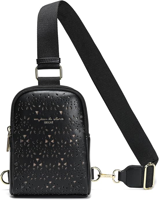 Lightweight Small Crossbody Sling Bag for Women | Mini Travel Purse,Multi-pocket with Card Slots,Durable Vegan Leather,Everyday Carry
