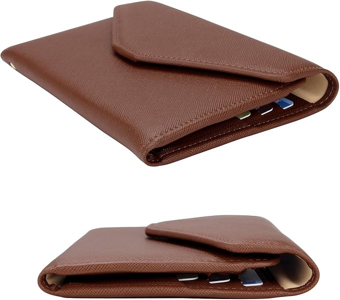 Passport Holder Travel Wallet Organizer for Women,Seal Brown | RFID secure, 6 card slots, 23 sim pockets, passport holder with zip-around wallet, slim fit for women travelers.