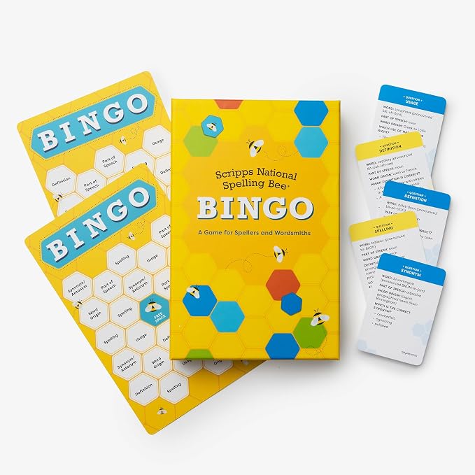 Scripps National Spelling Bee Bingo: A Game for Spellers and Wordsmiths