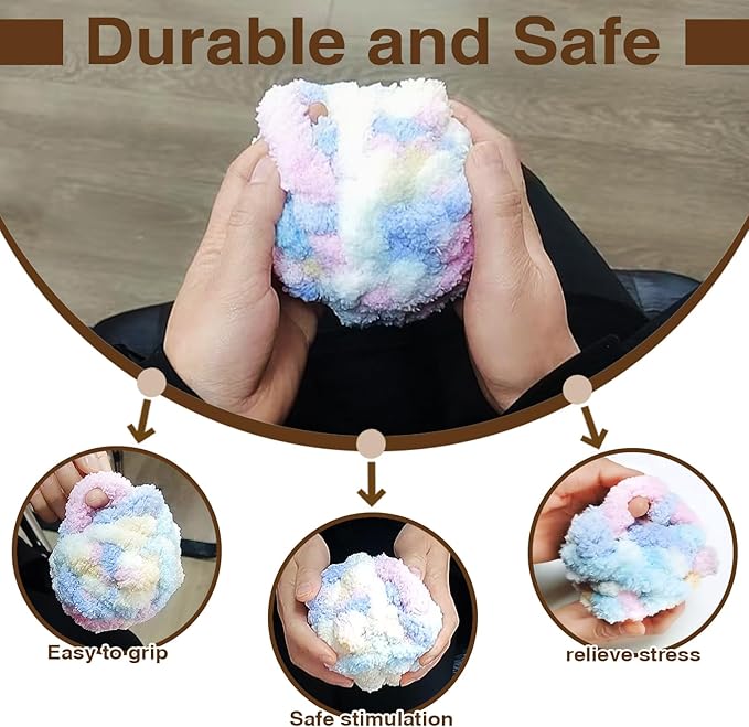 1 Pcs Sensory Toy Ball for People with Dementia Gifts for Alzheimer Patients Dementia Products Dementia Fidget Toys for Elderly Autism Classroom Must Haves Help with Anxiety Relief Special Needs