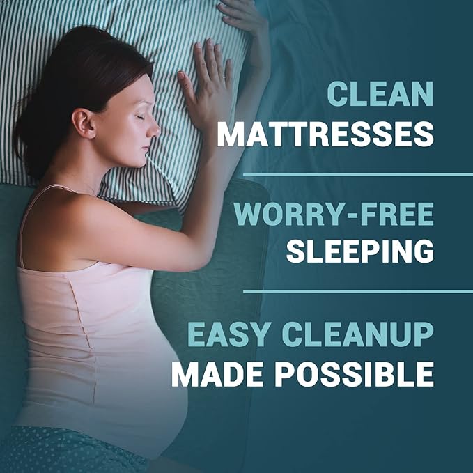 MED PRIDE Washable Reusable Bed Pads for Incontinence Adults Women 34 X 36 in 4 Pack High Absorbency Leakproof Underpads