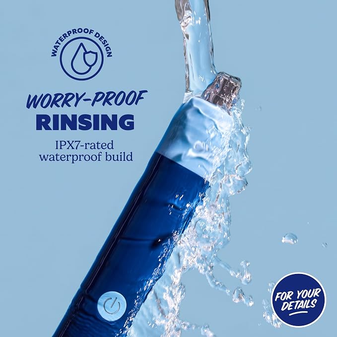 Dollar Shave Club | for Your Details Trimmer | Nose and Eyebrow Hair Razor for Men | Shower Safe, 360° Rotary Head, Detailer Head Attachment | Nose, Beard, Hair Trimmer, Face Remover for Men & Women