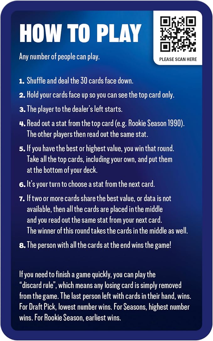 Top Trumps Card Game American Football Stars - Family Games for Kids and Adults - Learning Games - Kids Card Games for 2 Players and More - Kid War Games - Card Wars - for 6 Plus Kids