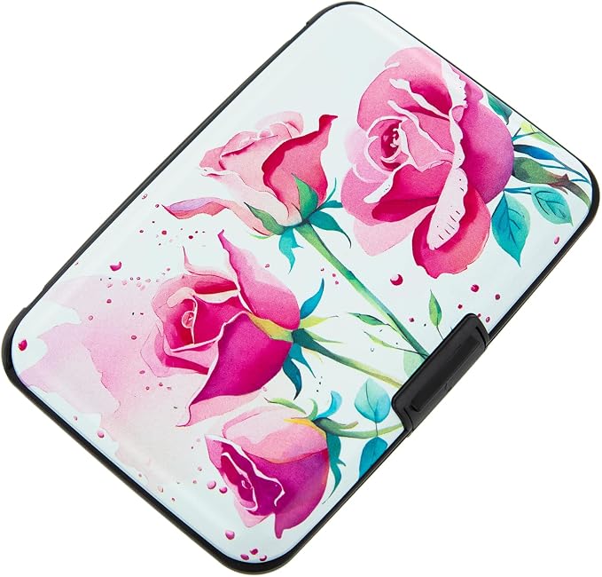 Credit Card Holder Small RFID Blocking Wallet Business Metal Slim Mini Aluminum Hard Case for Women Men