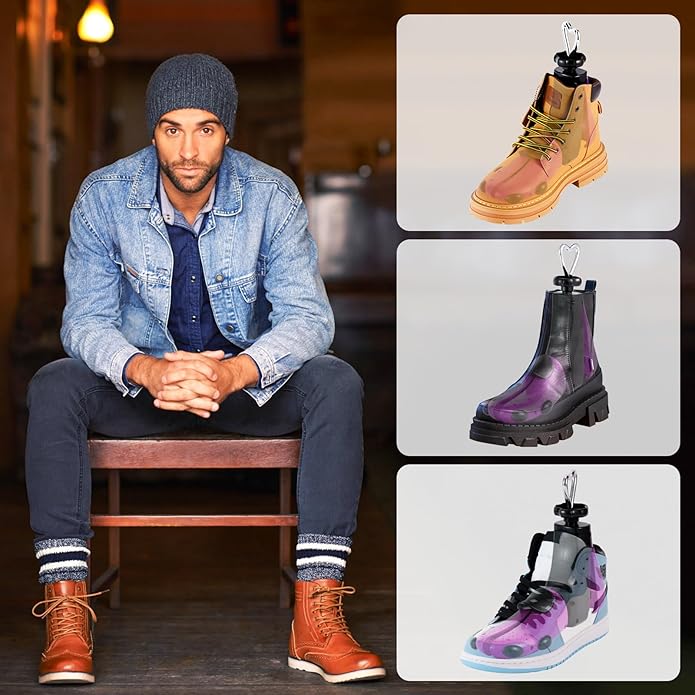 Shoe Stretcher Men, Women Leather Boot Stretcher for Wide Feets, Shoe Tree Adjustable Boot Widener Stretcher