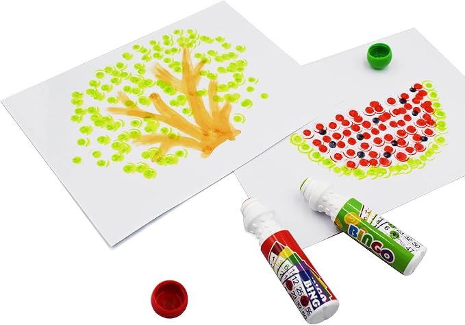 Yuanhe Bingo Daubers Dot Markers - Mixed Colors Set of 8 Pack