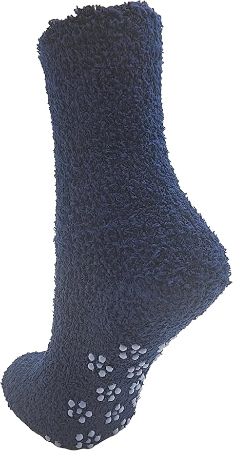 12 Pairs Fuzzy Socks for Women, Soft Fluffy Cozy Thick Warm Winter Holiday Stocking Stuffer Bulk Pack