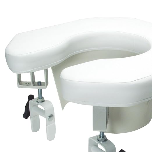 Graham-Field 6497A Lumex Raised Toilet Seat Riser, Padded & Cushioned, Fully-Adjustable Height & Angle