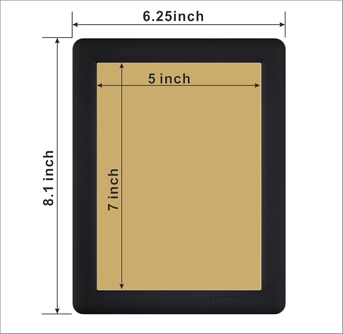 Recordable Picture Frame 5x7-20s Voice Recording Photo Frame, Tabletop or Wall Mount, Personalized Gift for Family, Birthday and Christmas