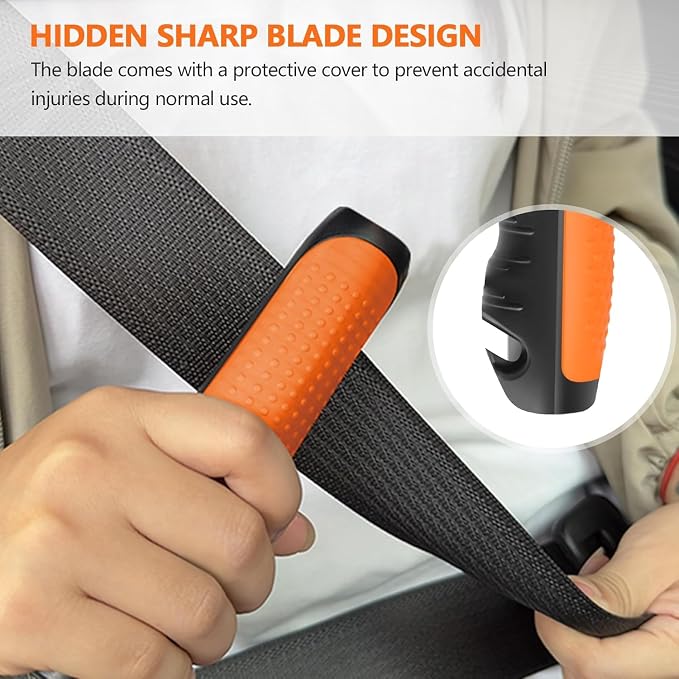 Kaiedos Car Door Handle for Elderly, 3-in-1 Car Handle Assist for Seniors, Portable Auto Cane Vehicle Support Handle, 500 lbs Capacity, Non-Slip Door Assist Bar