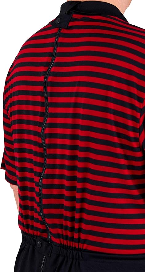 Ovidis Dementia Clothes - Alzheimers Anti-Strip Jumpsuit with Back-Zipper for Elderly Men - Bobby