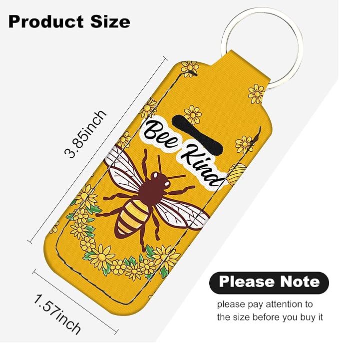 Chapstick Holder Keychain Lip Balm Holder with Clip