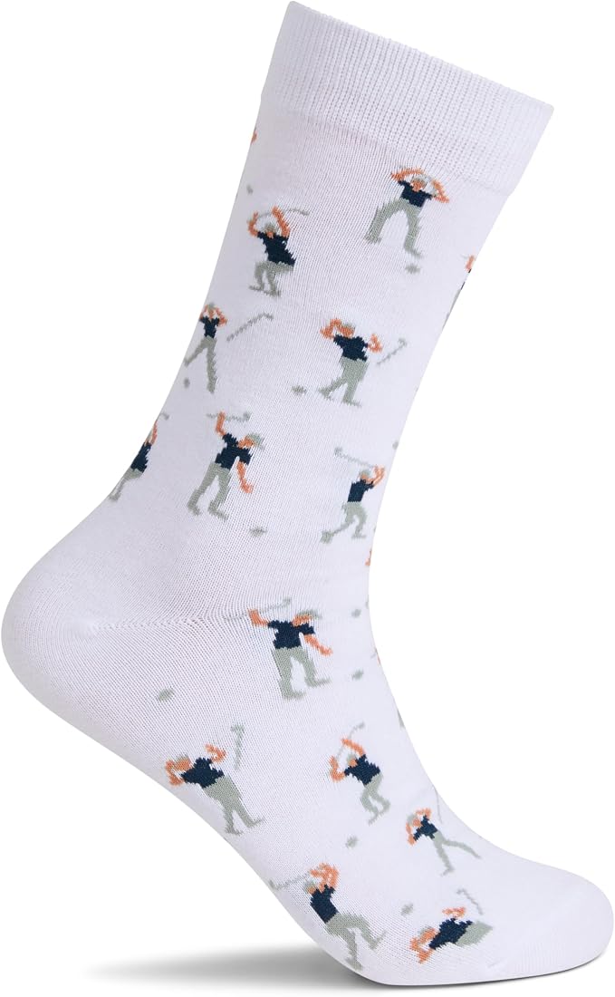 Funny Golf Socks For Men, Hilarious Golf Gift For Men, One Size 8-13