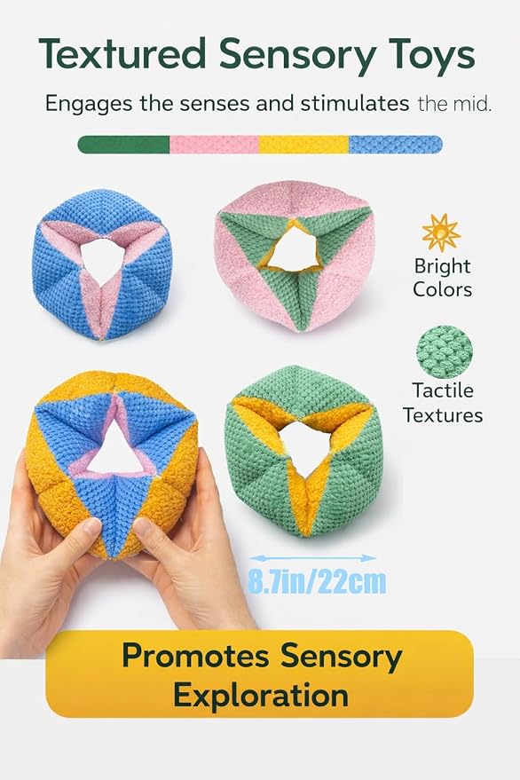 TOPBOMED Tactile Sensory Pillow for Alzheimer Dementia,Alzheimers Fidget Toy,Alzheimers Products for Elderly