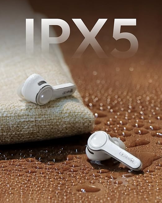 Cearvol Diamond X1 OTC Hearing Aids with Bluetooth Rechargeable App Control Noise Reduction Long Battery Life Comfort Fit for Mild to Moderate Hearing Loss, White