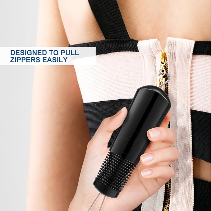 3Pcs Button Assist Tool with Slip-Resistant Handles for Easy Gripping Buttons Dressing Aid for Seniors and Disabled for Shirts Dresses and Zippers