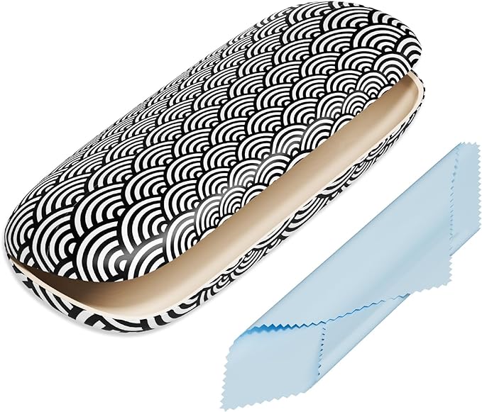 Eyeglasses Case, Hard Shell Protective Case for Glasses, Unisex for Women Men