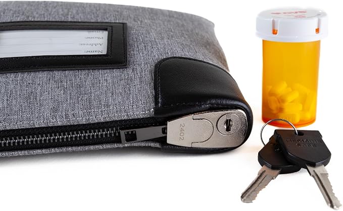 MEDICINE RX SAFE Medication Travel Bag