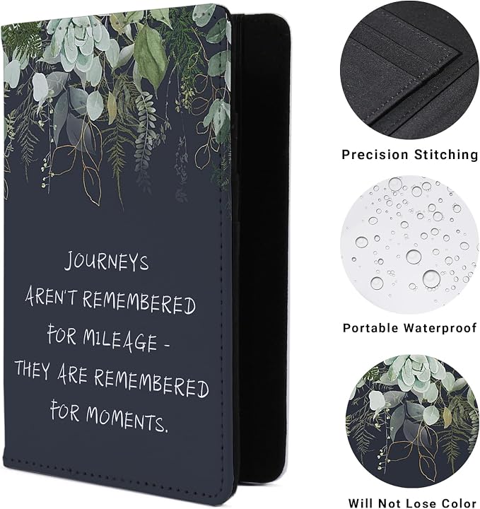 Passport Book Holder Passport Wallet for Children Passport Holder for Kid Passport Cover for Boy and Girl Passport Case Passport Books Holder 1 PCS Mother's Day (6x4IN)