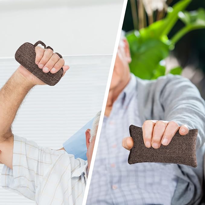 SWISSELITE Hand Contracture Cushion, Hand Grab Pad | Palm Grip with Elastic Band or Separator, Stroke Recovery, Help with Hand Rehabilitation