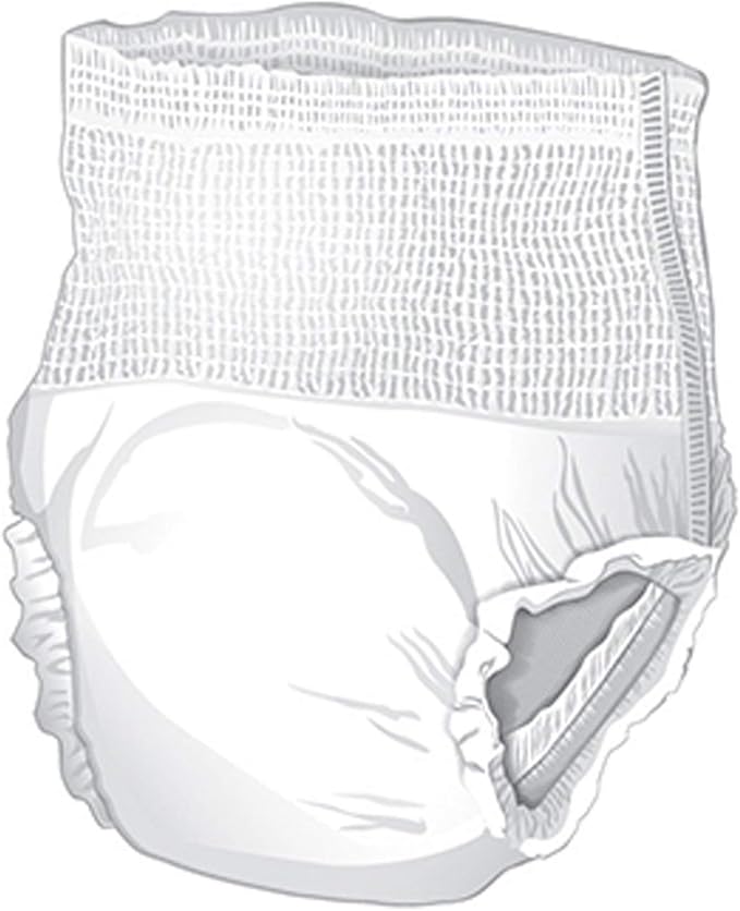 McKesson Super Adult Incontinence Underwear, Large, Moderate, 58 in, 18 ct | Postpartum and Incontinence Support