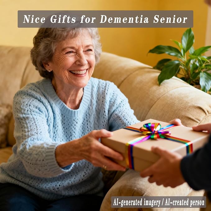 Dementia Activities & Games for Seniors | Colors Match-Up Puzzles Gifts & Wooden Alzheimers Products for Elderly Adults