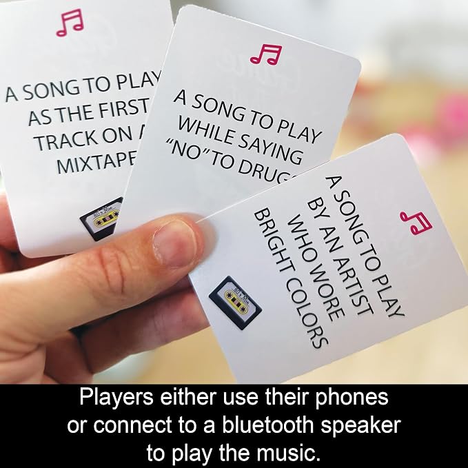 Game That Song 80's Mix Expansion - 50 New Cards - Music Card Game for Family, Adults, and Teens. Hilarious, Addictive, and Competitive Fun for Game Nights!