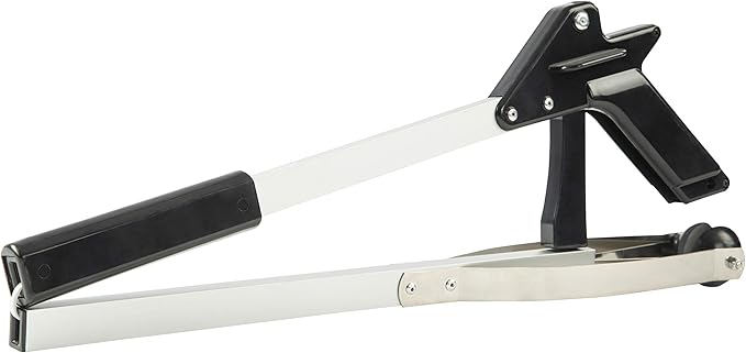 Grabber Tool 32" Suction Cup Grip Heavy Duty Aluminum -2 Pack- Lightweight Foldable Reacher Grabber Pickup Tool, Gripper Grabbers for Elderly Grab it Reaching Tool Trash Picker Grabber Black, By Luxet