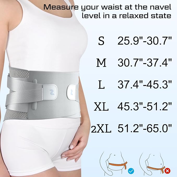 NEENCA Back Brace for Lower Back Pain Relief with Bionic Support System, Adjustable Lumbar Support Belt for Men & Women with Lumbar Pad, Soft Breathable Mesh for Herniated Disc, Sciatica, Scoliosis...
