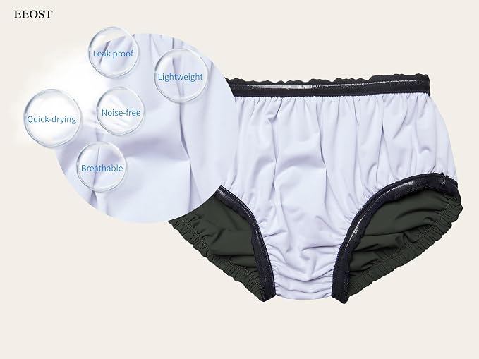 Adult Reusable Swim Diapers Special Needs Swimwear for Incontinence | Adult reusable swim diaper with waterproof leakproof cover for incontinence and pool use