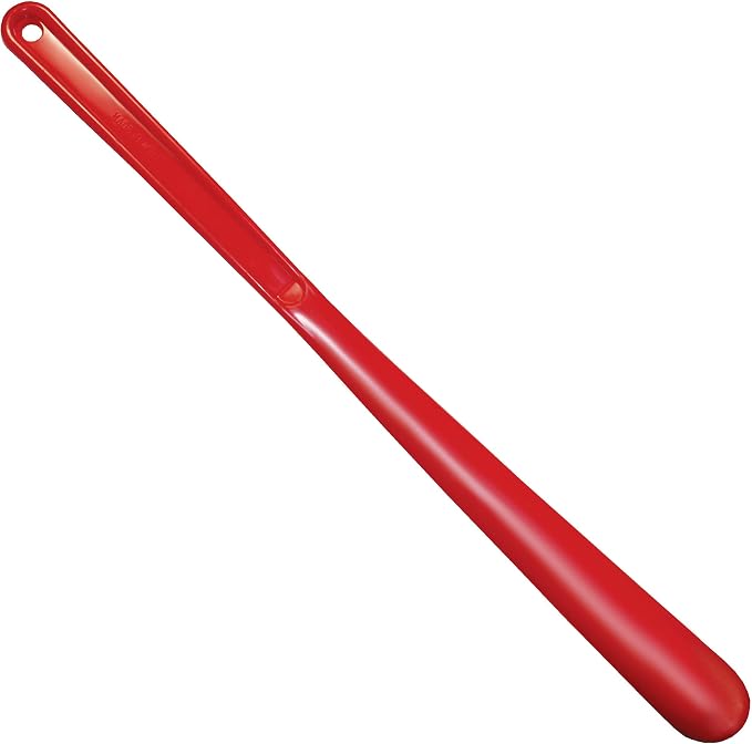 Rehabilitation Advantage 19.5 Inch Plastic Shoehorn with Hanging Hole