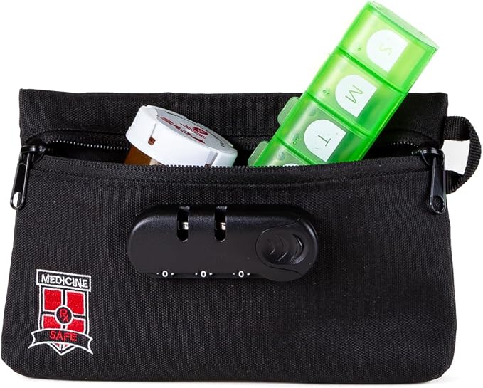 MEDICINE RX SAFE Medication Travel Bag