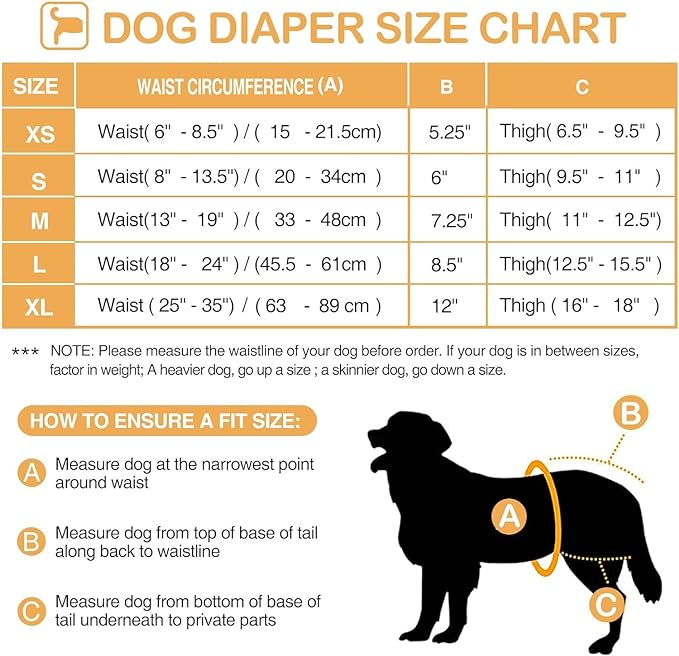 Avont 3 Pack Washable Female Dog Diaper with Suspender - XL | Reusable Girl Doggie Diapers for Small Medium Large Dog in Heat Cycle Period Incontinence (Black/Pink/Purple)