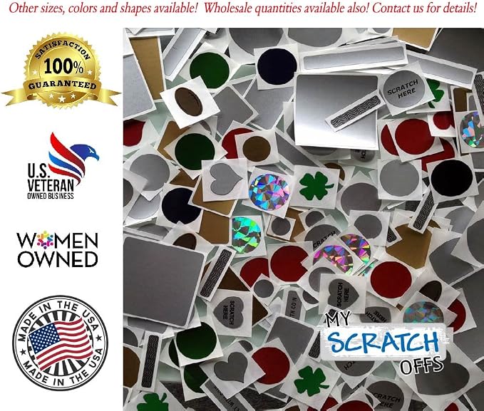 My Scratch Offs Casino Night Scratch Off Games 26 Pack, Craps | Scratch Off Game Cards are ideal for casino party favors, supplies, fundraising, events, businesses, holidays and gatherings