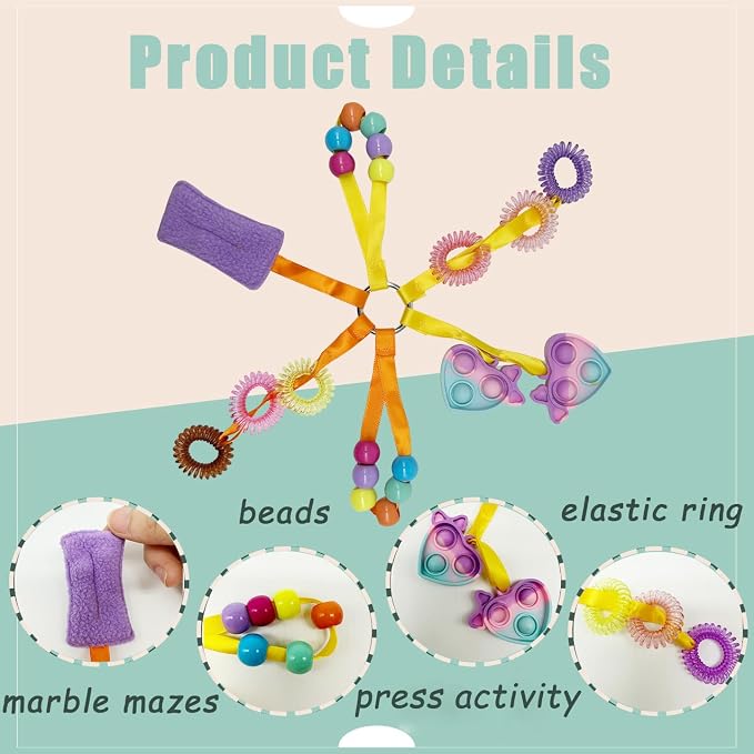 Sensory Aids for Alzheimer Patients Anxiety Relief Dementia Ring Dementia Fidget Rings