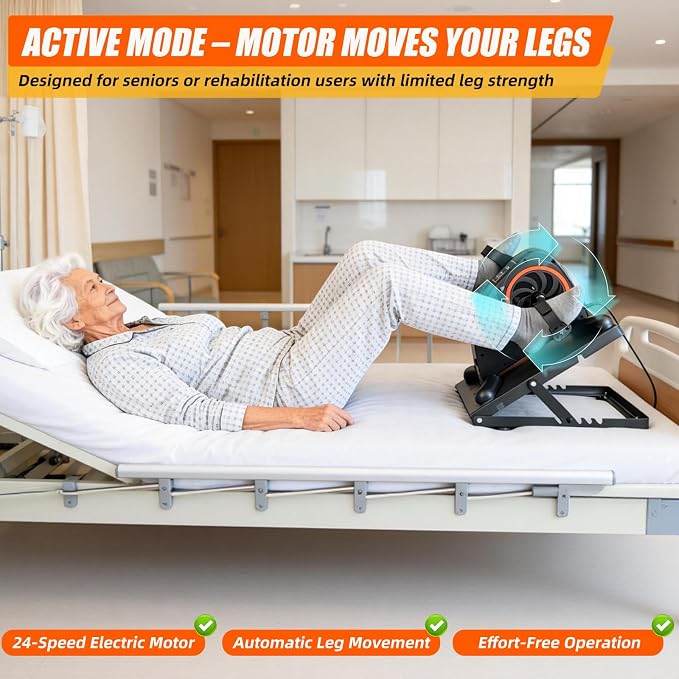 Arm and Leg Exercise Pedal Machine for Seniors, Seated Rehabilitation Bike for Physical Therapy, Elderly Stroke Recovery & Mobility Training Equipment