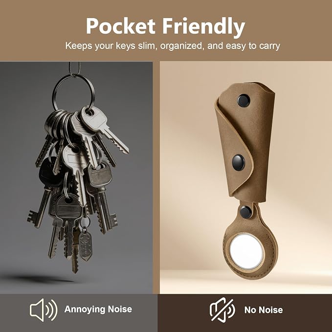 Key Organizer for Men Compact Key Holder Minimalist Key Case Metal Key Chain Key Holder for Keychain Secures 2-5 Keys