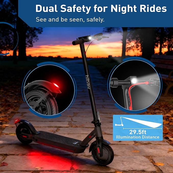 Hiboy S2 Nova Electric Scooter for Adults, 430W Peak Power, Up to 20 Miles Long-Range & 19 MPH, High-Strength Aluminum Body, Portable Folding E Scooter for Commuting with 8.5" Tires, Phone Holder