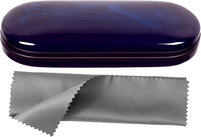 Vemiss Hard Shell Eyeglass Cases, Lightweight Portable Glasses Case for Women Men