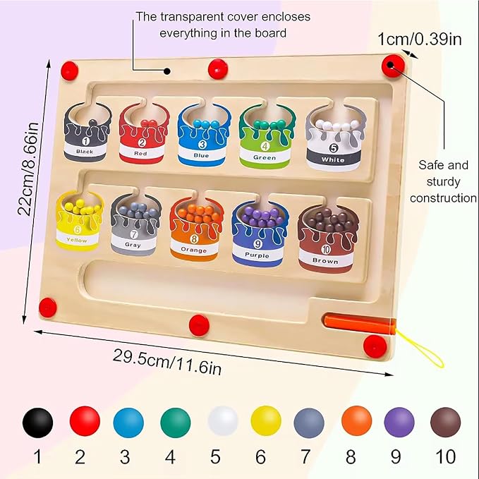 Dementia Care Activity Sorting Board, Dementia Products for Seniors Older Adults, Fidget Sensory Games Puzzles, Dementia Activities Memory Games for Seniors