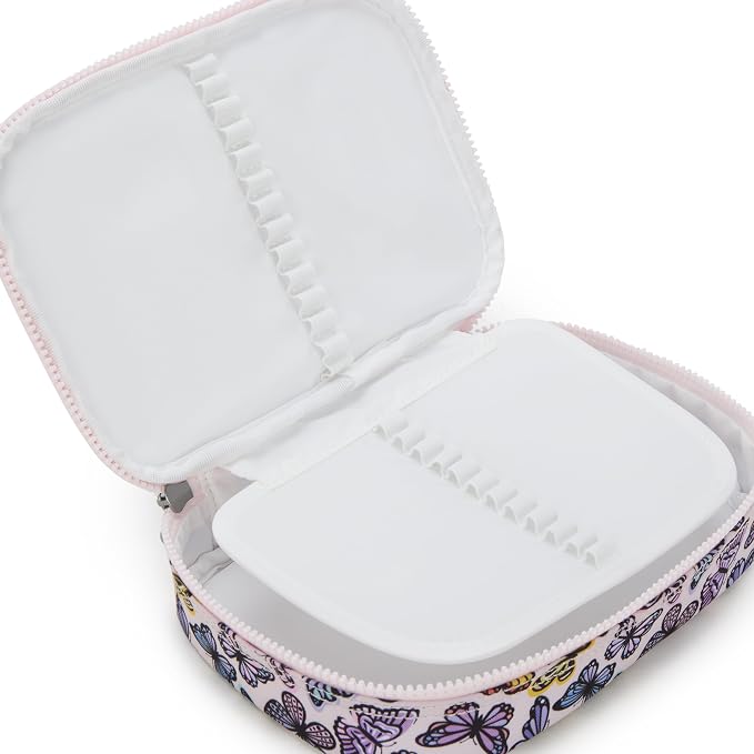 Kipling Women's 100 Pens Printed Case, Organize Accessories, Art Supplies, Makeup, Travel Organizer