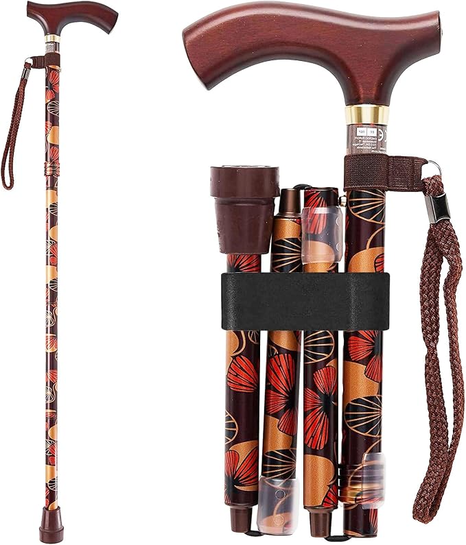 Switch Sticks Folding Walking Cane For Women & Men