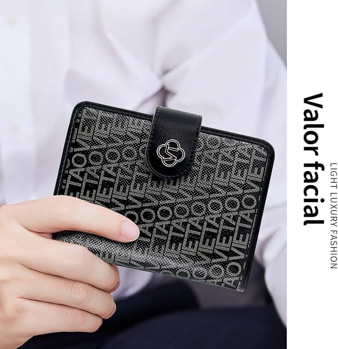 Passport Holder Wallet Bag with AirTag Holder, Card Slots and Passport Solt Ticket Cash Solt, Photo Solt Sim Card Pen Slot.Black